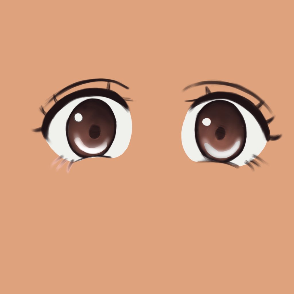 Render of Anime girl eyes 👀 : r/ProCreate