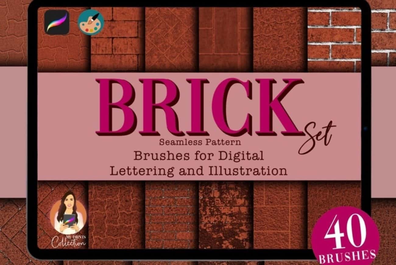 brick brush procreate free