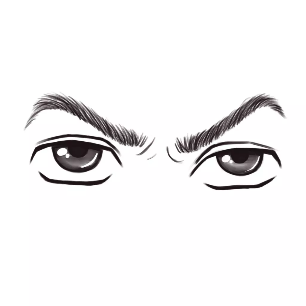 Anime Male Eyes Drawing